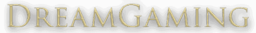 dream gaming text logo